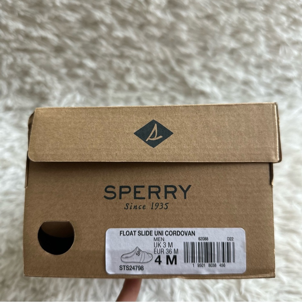 Sperry Mens Windward Float Slide Maroon New In Box Size 4 - Picture 7 of 7